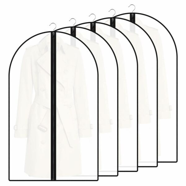 Clear Poly Garment Bags (24" x 40")