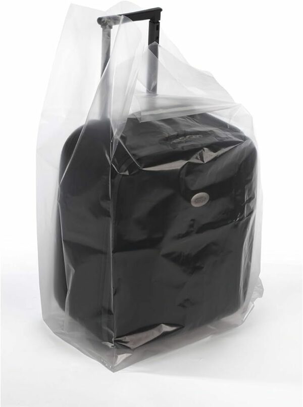 Clear Polythene Gusseted Bags (18" x 24" x 36")