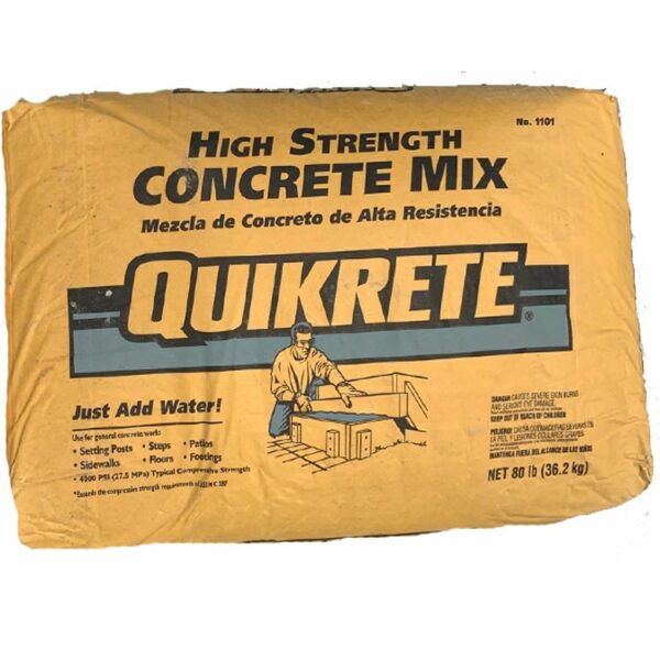 Concrete Mix - High Strength (80 lb)