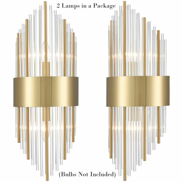 Crystal Wall Sconces (Type: Glamorous)