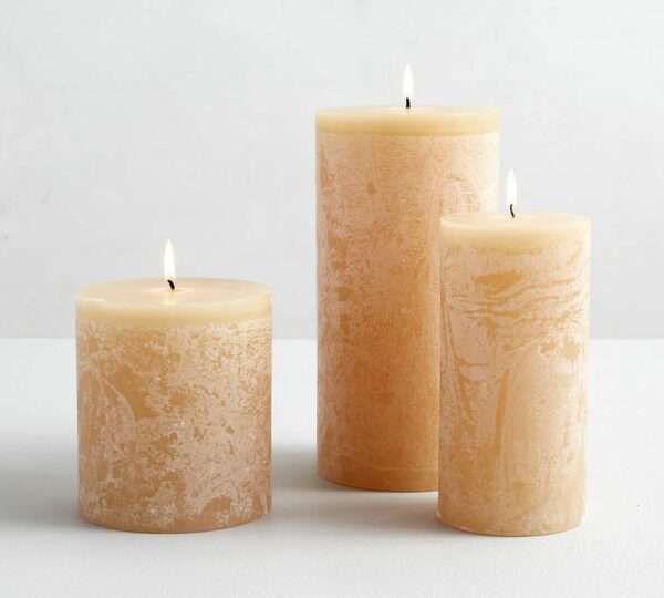 Decorative Pillar Candles (Type: Scented)