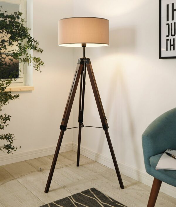 Floor Lamps (Type: Tripod)