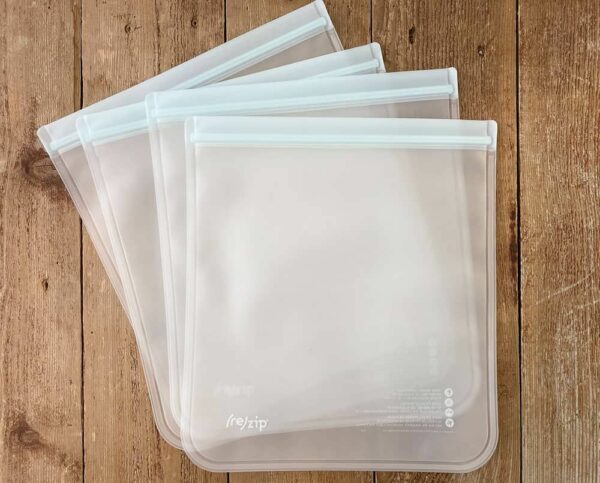 Resealable Slider Storage Bags (Gallon Size)