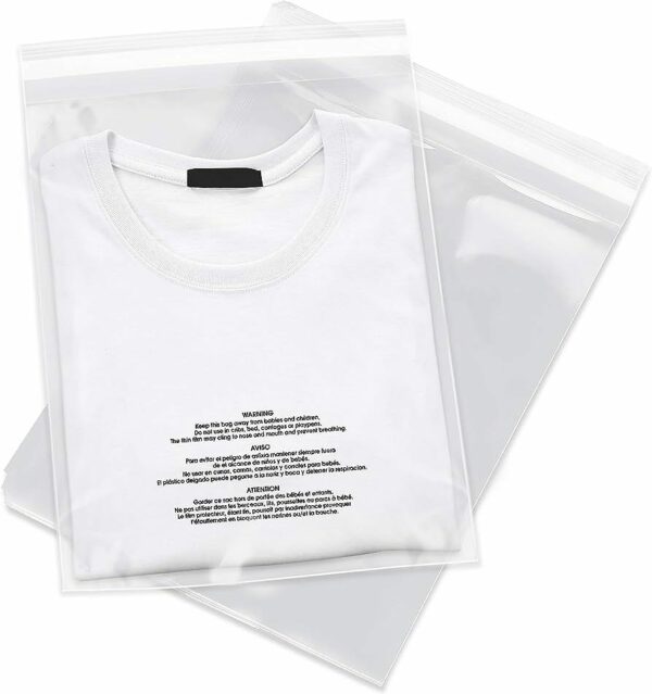 Self-Sealing Suffocation Warning Bags (9" x 12")